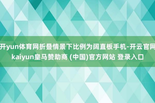 开yun体育网折叠情景下比例为阔直板手机-开云官网kaiyun皇马赞助商 (中国)官方网站 登录入口